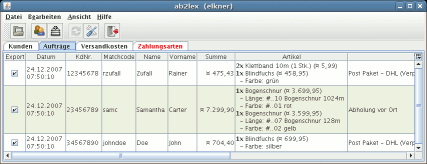 Verkleinerter Screenshot von ab2lex